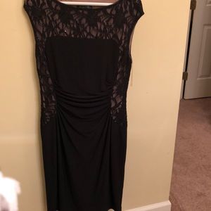 Ralph Lauren cocktail dress black size 8